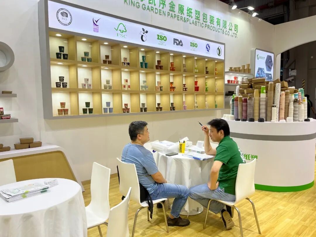 King Garden Paper participated in the 2023 Shanghai International Hotel and Catering Industry Expo.